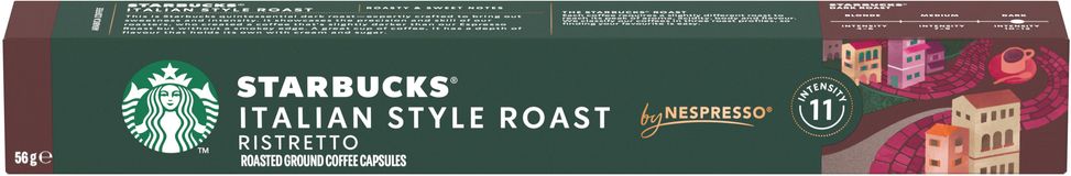Starbucks Italian Style Roast by NESPRESSO®, Dark Roast 10 kapslí