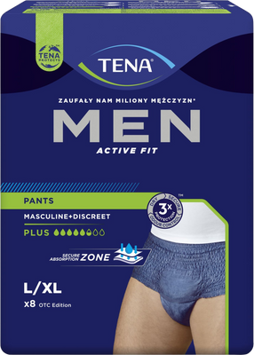 Tena Men Pants Plus L 8 ks