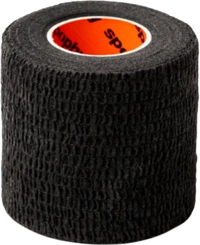 Spophy Cohesive Bandage Black Biodegradabilní samodržící bandáž černá 4.5 m