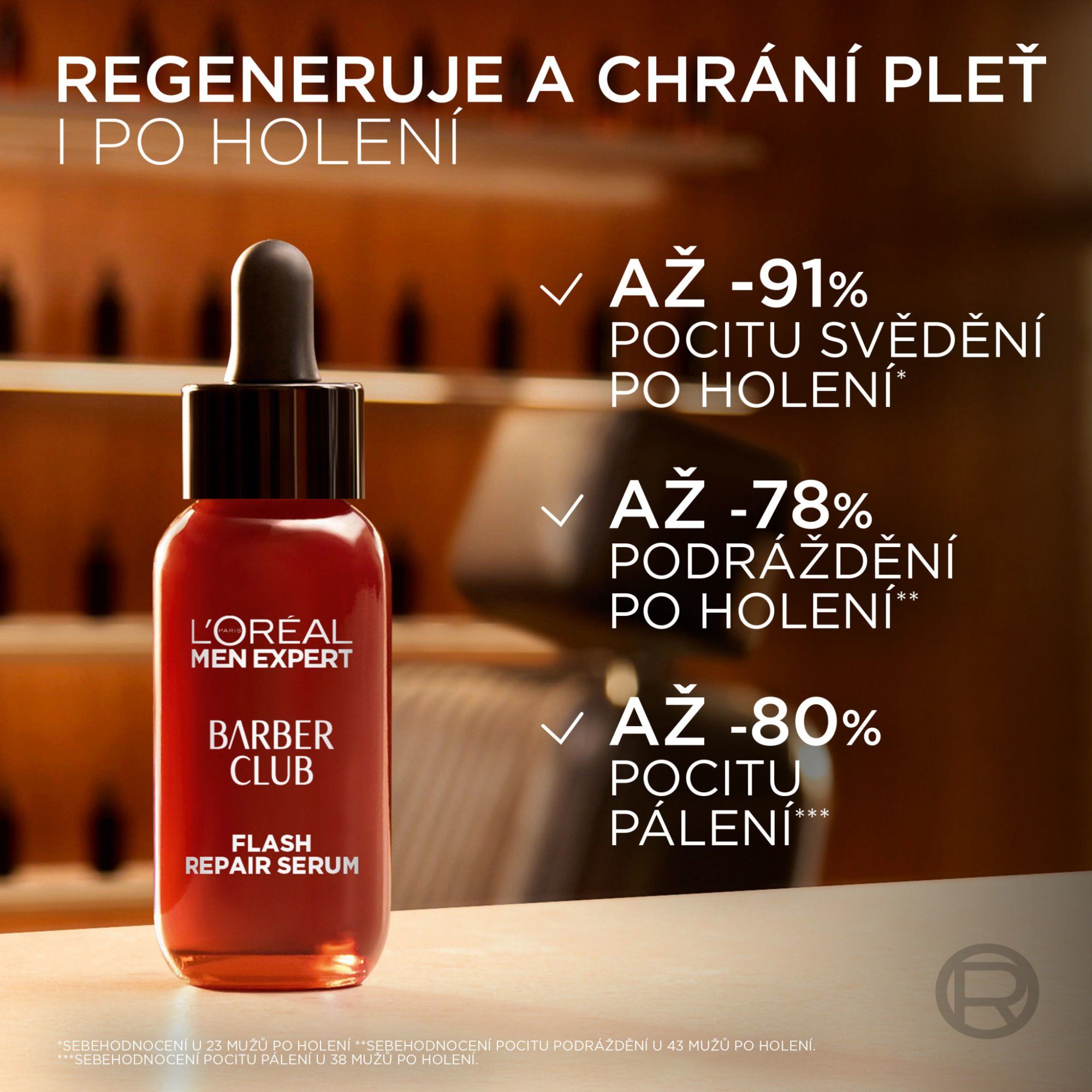 L'Oréal Paris Men Expert Barber Club Sérum na bleskovou regeneraci pleti 30 ml