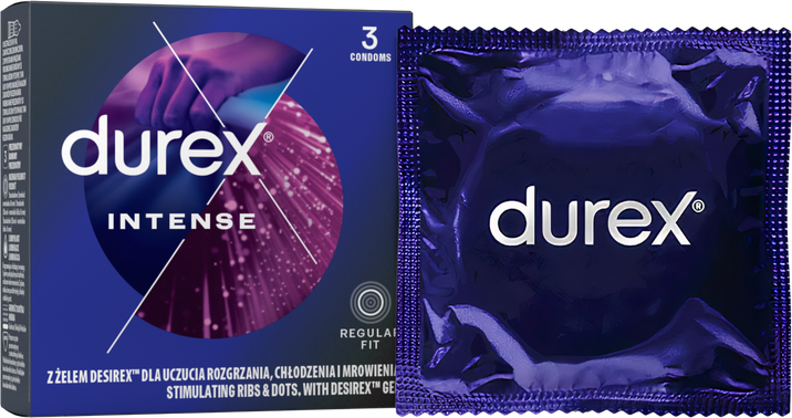 Durex Intense Kondomy 3 ks
