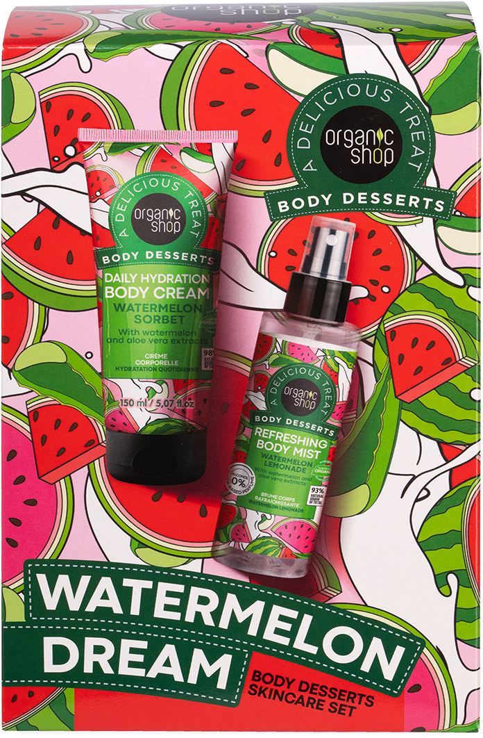 Organic Shop Watermelon Dream Body Desserts Skincare Set