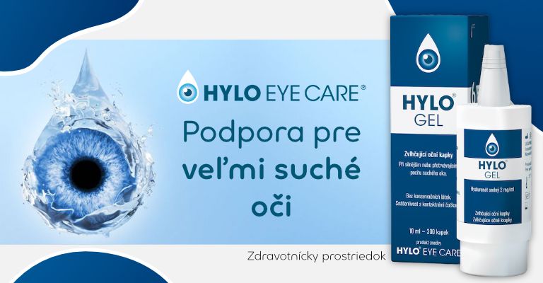 Hylo Eye Care Hylo-Gel Očné kvapky