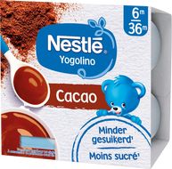 Nestlé Yogolino Mléčný dezert s příchutí kakaa 4 x 100 g