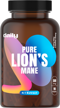 Daily Pure Lion’s Mane (Korálovec ježatý) 90 kapslí