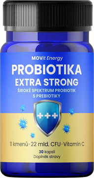 MOVit Energy Probiotika Extra Strong 30 kapslí