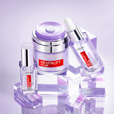 L'Oréal Paris Revitalift Filler sada pleťových sér s kyselinou hyaluronovou