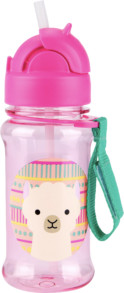 Skip Hop Zoo tritan Láhev s brčkem Llama 12m+, 355 ml