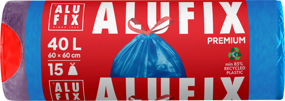 Alufix Pytle na odpadky zatahovací 15 ks