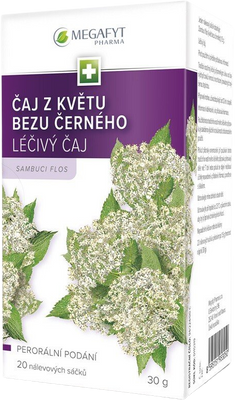 Megafyt Čaj z květu bezu černého 20 x 2 g
