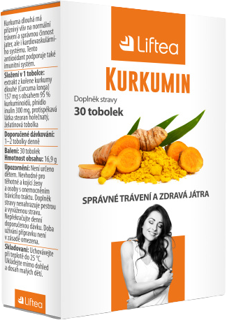 Liftea Kurkumin 30 tobolek