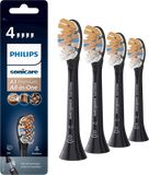 Philips Sonicare Premium All-in-One HX9094/11 náhradní hlavice, černá 4 ks