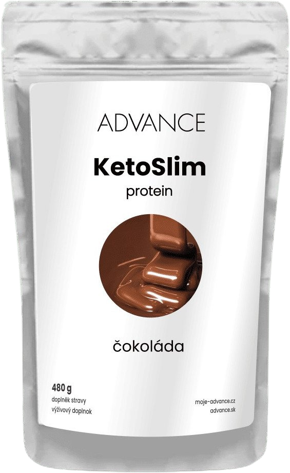 ADVANCE KetoSlim čokoláda - protein 480 g
