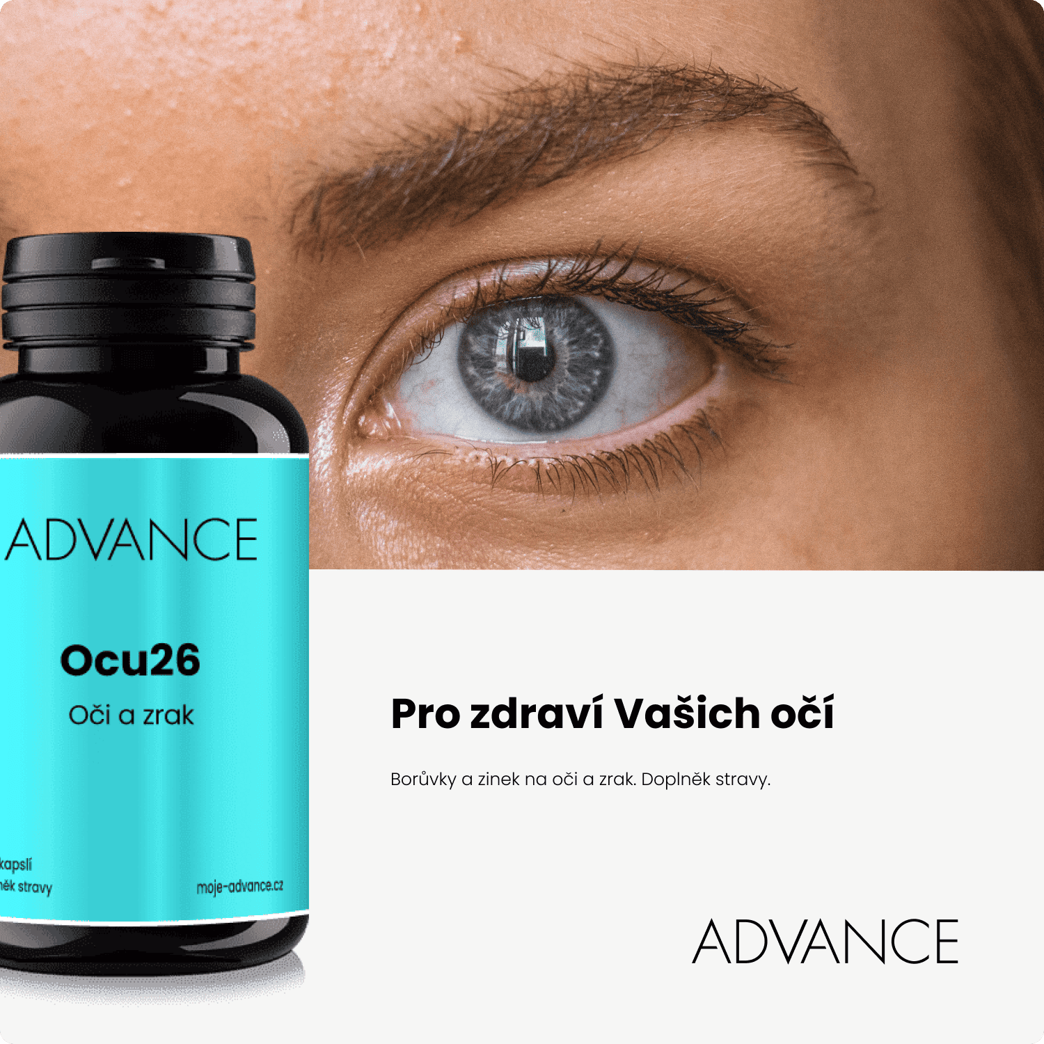 ADVANCE Ocu26 - oči a zrak 60 kapslí