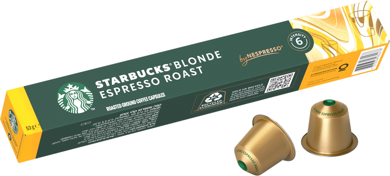 Starbucks ® Blonde Espresso Roast, kávové kapsle 10 ks