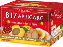 Terezia B17 Apricarc s meruňkovým olejem 180 kapslí