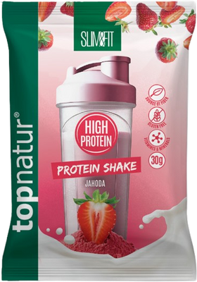 Topnatur SLIM&FIT Protein Shake jahoda 30 g