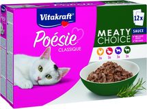 Vitakraft Poésie Classique omáčky, různé druhy masa 12 x 85 g