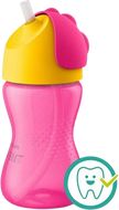 Philips Avent Hrneček s brčkem Bendy dívka 300 ml