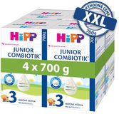 HiPP Batolecí mléko 3 Junior Combiotik® pro děti od jednoho roku 4 x 700 g