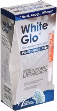 White Glo Bělicí pero 2,5 ml + 7 bělicích pásek