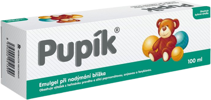 Pupík dětský emulgel proti nadýmání 100 ml