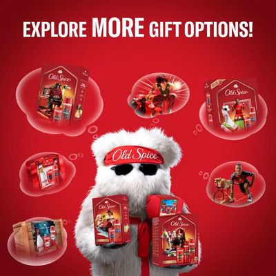 Old Spice Xmass sada Discovery Box deodoranty a sprchový gel