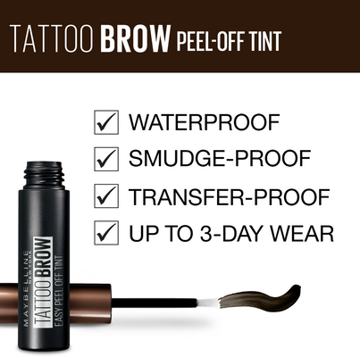 Maybelline New York Tattoo Brow gel tint 1 LightBrown, 5 g