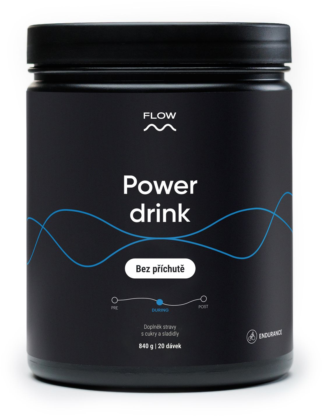 Flow Power drink 2.0 - Bez příchutě 860 g