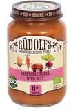 Rudolfs BIO Zelenina s hovězím masem 190 g