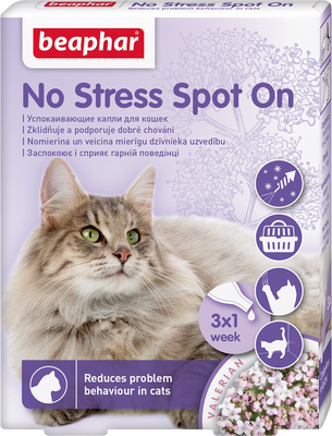 Beaphar No stress Spot on pro kočky 3 x 0.4 ml