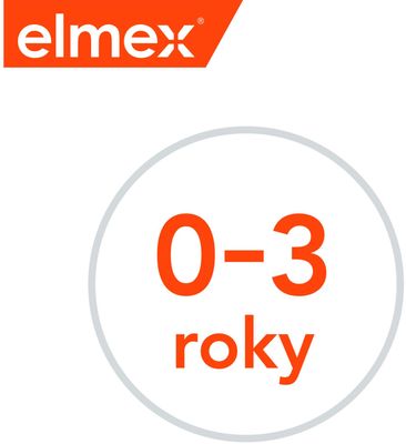 Elmex Kids cvičný zubní kartáček pro děti ve věku 0-3 let