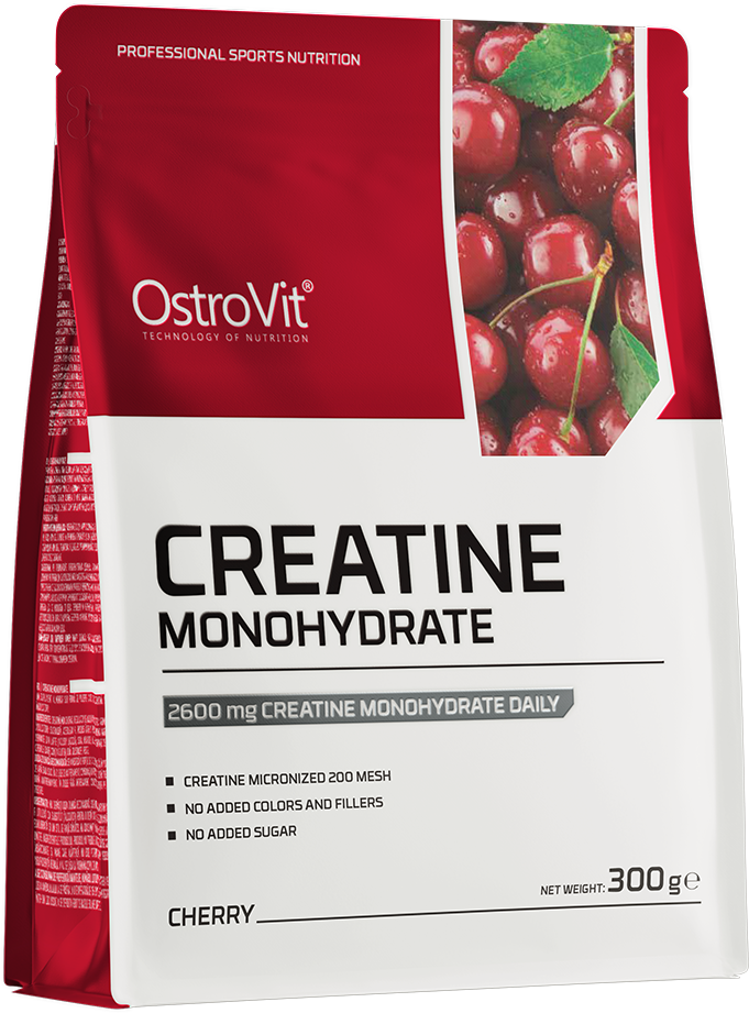 OstroVit Kreatin Monohydrát třešeň 300 g