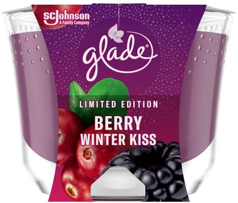 PB Glade bB MAXI Svíčka Berry Winter Kiss 224 g