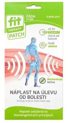 FIT Therapy Náplast na záda 3 ks