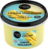 Organic Shop Zpevňující tělový peeling Lemon Macaron Citron a máta 250 ml