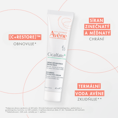 Avène Cicalfate+ Obnovující ochranný krém 40 ml