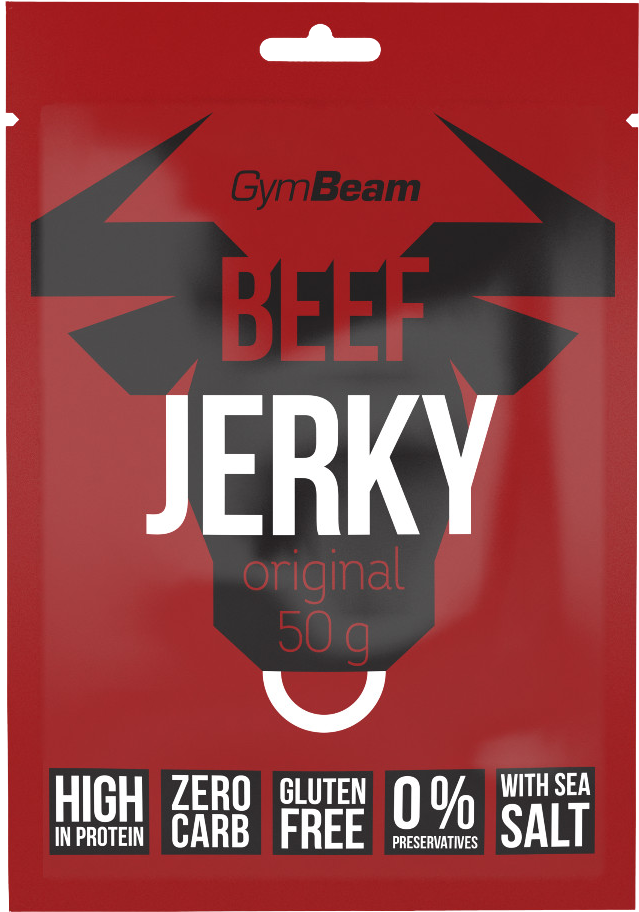 GymBeam Beef Jerky 50 g