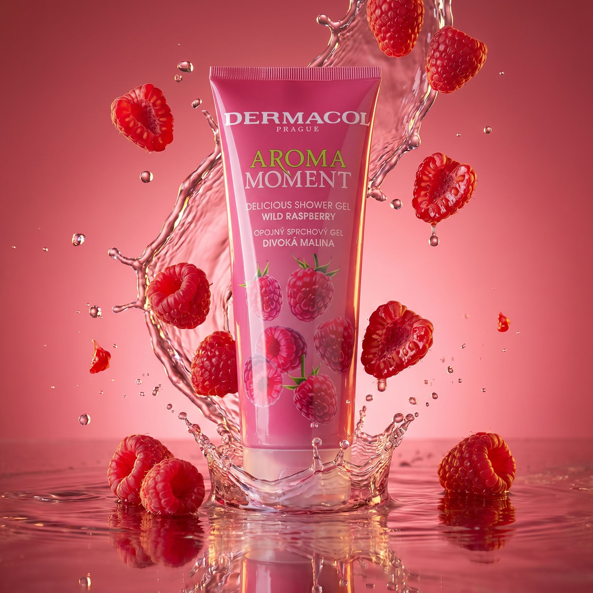 Dermacol Aroma - opojný sprchový gel divoká malina 250 ml