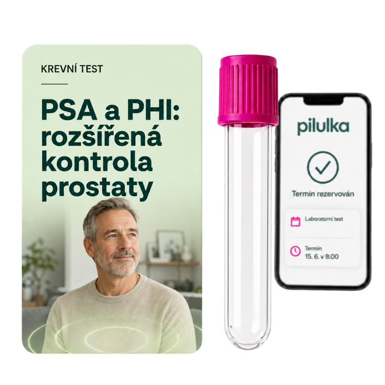Unilabs PSA a PHI: rozšířená kontrola prostaty