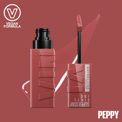 Maybelline New York Superstay Vinyl Ink 115 Peppy tekutá rtěnka, 4.2 ml
