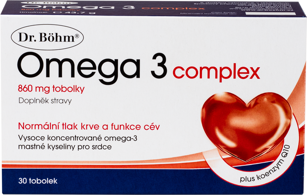 Dr. Böhm Omega 3 complex 30 tobolek