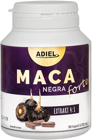 Adiel Maca Negra FORTE 90 kapslí
