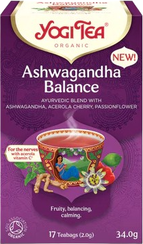 Yogi Tea Rovnováha Ashwagandhy BIO 17 x 2 g