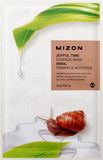Mizon Joyful Time Essence Mask Snail Vyživující plátýnková maska se zpevňujícím účinkem 23 g