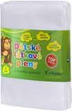 T-Tomi Látkové tetra pleny, bílé 5 ks
