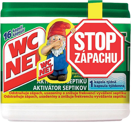 WC Net Aktivátor septiků 16 ks