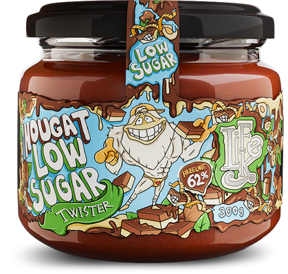 Lifelike Twister Nougat Low Sugar 300 g