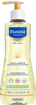 Mustela Olej do koupele na suchou pokožku 500 ml
