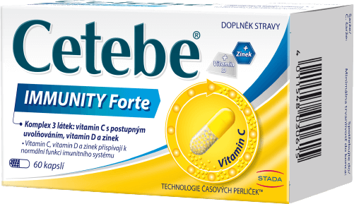 Cetebe ® Immunity FORTE 60 kapslí